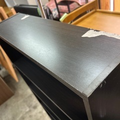 山善　コミック収納 文庫本ラック 6段①の画像