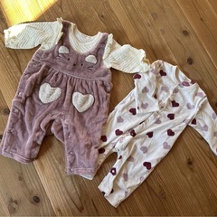 ロンパースまとめ売り　80サイズ　女の子の画像