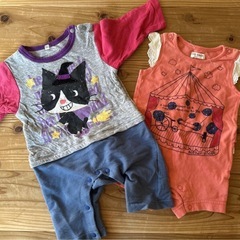 ロンパースまとめ売り　80サイズ　女の子の画像
