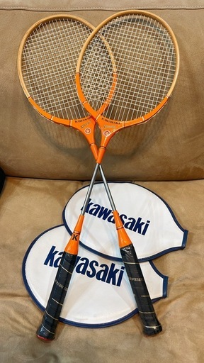 新品・レトロ品】Kawasaki 「special」・バドミントンラケット ダブル