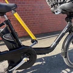 Panasonic電動アシスト自転車 チャイルドシート付き ブラック3人乗り