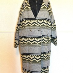 a.i.c　　ネイティヴ柄コートの画像