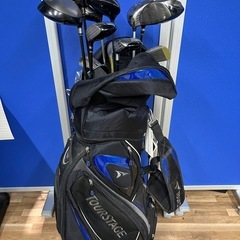 ゴルフクラブ&ゴルフバッグまとめ売り　TOURSTAGEバッグ　ドライバー6本他　の画像