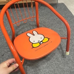 ミッフィー　子ども用椅子　チェアーの画像