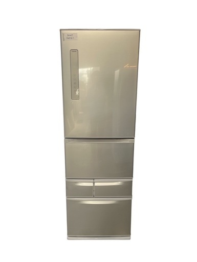 〖倉庫保管品〗 中古 東芝 TOSHIBA 5ドア冷蔵庫 冷凍冷蔵庫 右開き GR-P41GK 411L 2019年製