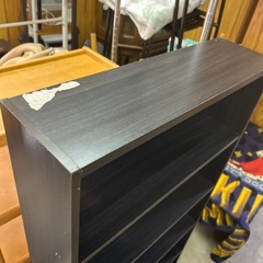 山善　コミック収納 文庫本ラック 6段②の画像