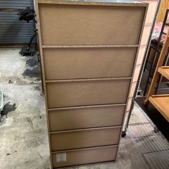 山善　コミック収納 文庫本ラック 6段②の画像