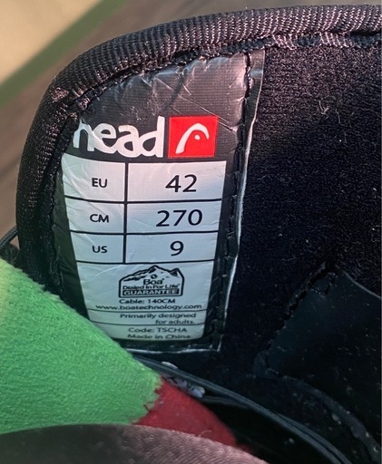 スノーボードブーツ HEAD DUKE 27cm