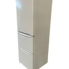 〖倉庫保管品〗 中古 パナソニック Panasonic 3ドア冷蔵庫 冷凍冷蔵庫 右開き NR-C343 335L 2022年製の画像