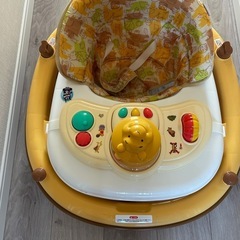 くまのプーさん　歩行器の画像