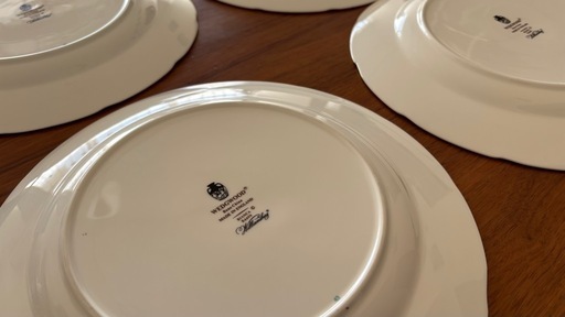 【廃盤/希少】WEDGWOOD BIANCA 28cm/22cm 4組セット