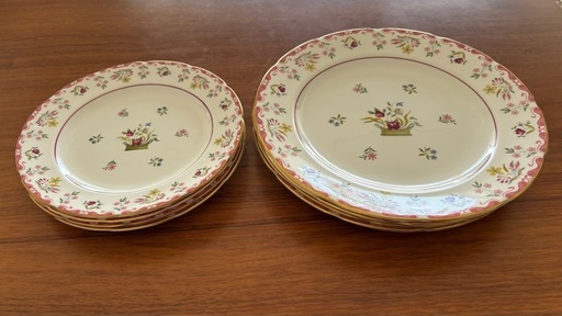 【廃盤/希少】WEDGWOOD BIANCA 28cm/22cm 4組セット