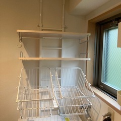 ヤマソロ　ランドリーラックの画像