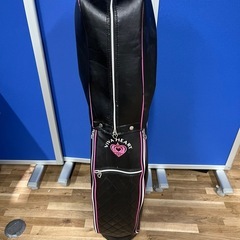 VIVA HEART ビバハート　キャディバッグ ゴルフバッグ 6分割　アイアン3本、パター1本の画像