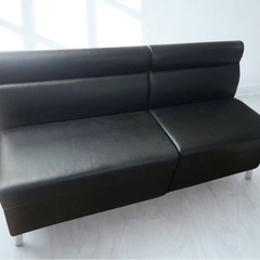 【オシャレソファー】スナックソファー　必ず２枚の写真ご覧ください　　　の画像