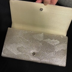 フォーマル用 ハンドバッグ グレーの画像