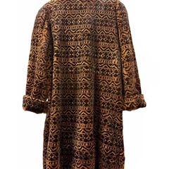 amian　ミンクコート　シェアードミンク　毛皮　リアルファー　柔らか　ミドル丈の画像