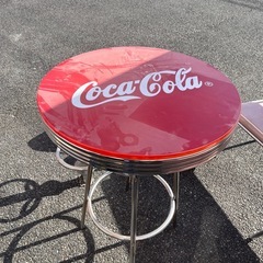 コカコーライステーブルセットの画像