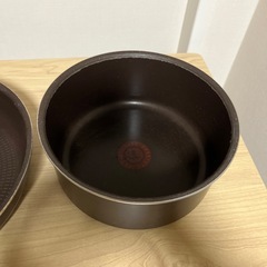 ティファール　フライパンと鍋の画像
