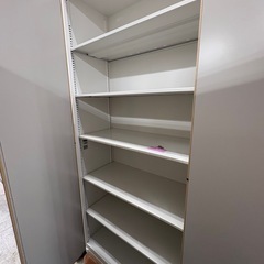 【リユースマン倉敷】《在庫3台》両開き書庫 木目クリームイトーキ ITOKI オフィス用品 家具の画像