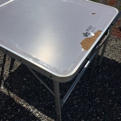 アウトドア 折り畳みテーブル キャンプ用品 2台セットの画像