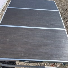 アウトドア 折り畳みテーブル キャンプ用品 2台セットの画像