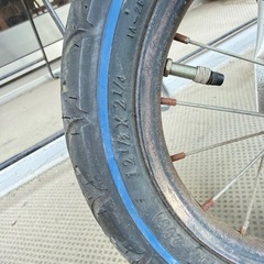 へんしんバイク　　12インチ青の画像