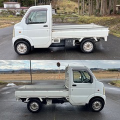 [ご成約]車検取り立て！キャリィ！エアコン！パワステ！4WD！スタッドレス！即戦力！軽トラック！見てキャンセルOK！早い者勝ち！の画像