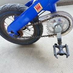 へんしんバイク　　12インチ青の画像