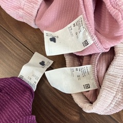 ユニクロ　コーデュロイ　ボトムス　90 まとめ売りの画像