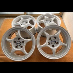 ENKEI 16インチ　白　ホイールの画像