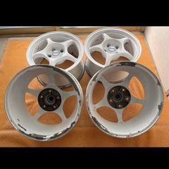 ENKEI 16インチ　白　ホイールの画像