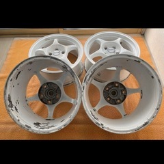 ENKEI 16インチ　白　ホイールの画像