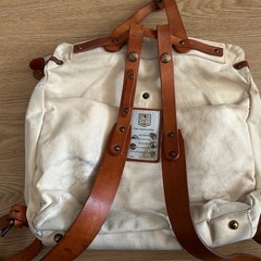 使い古したカバンの画像