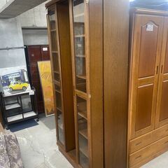 リサイクルショップどりーむ天保山店　No4952 スライド棚　本棚　シェルフ　大型収納　の画像