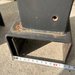 フェンスブロック上取り付け金具　3個セットの画像