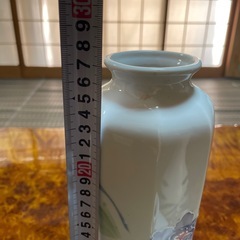 陶器花瓶 砥部焼などの画像