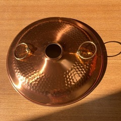 しゃぶしゃぶ鍋 純銅 26cm 使用3回！の画像