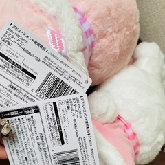 【20日までの出品】新作♡新品タグ付 エスターバニー ぬいぐるみ2種セットの画像