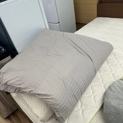 掛け布団と敷シーツの画像