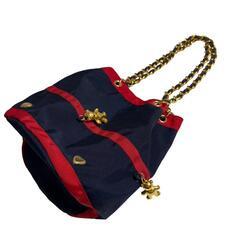 おしゃれ　チエーン　巾着バック　ショルダーバッグ　ゴールドクマ　かわいいの画像