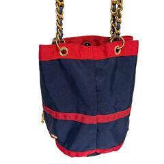 おしゃれ　チエーン　巾着バック　ショルダーバッグ　ゴールドクマ　かわいいの画像