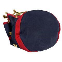 おしゃれ　チエーン　巾着バック　ショルダーバッグ　ゴールドクマ　かわいいの画像