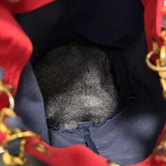 おしゃれ　チエーン　巾着バック　ショルダーバッグ　ゴールドクマ　かわいいの画像