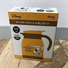 【新品未使用品✨】保温も保冷も可能　ステンレス卓上ポット　600mlの画像