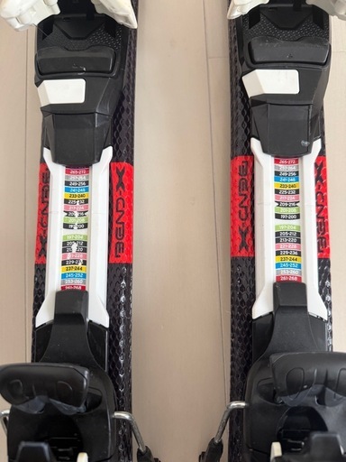 子供用110cmスキー板90cmスキーポールビンディングセットATOMIC