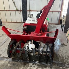 年始までの値引き　フジイ　除雪機　大型　22馬力の画像
