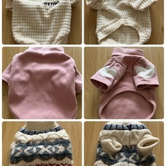 小型犬用衣類7点の画像