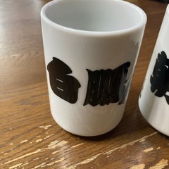 白鵬&朝青龍の対になる湯呑みセットの画像