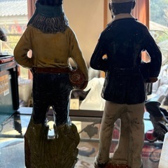 アンティーク陶器置物の画像